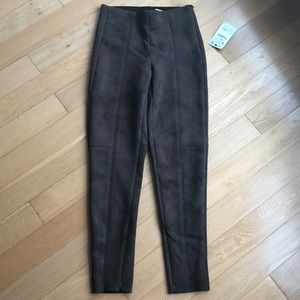 Zara Faux Suede Leggings